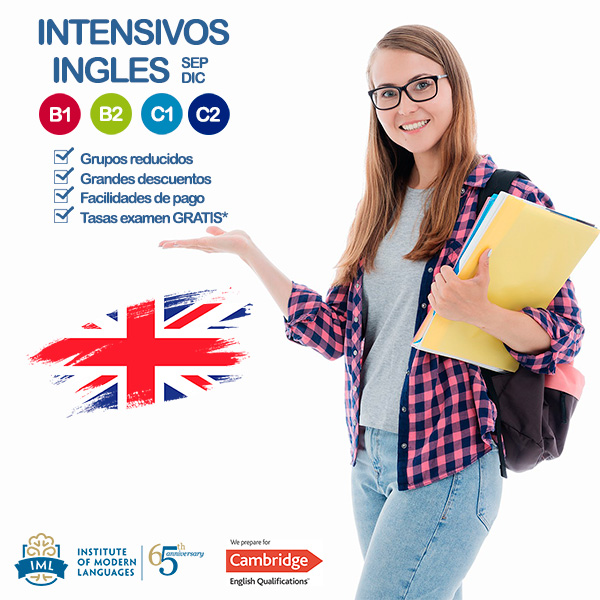 Cursos Intensivos de Inglés en IML Granada